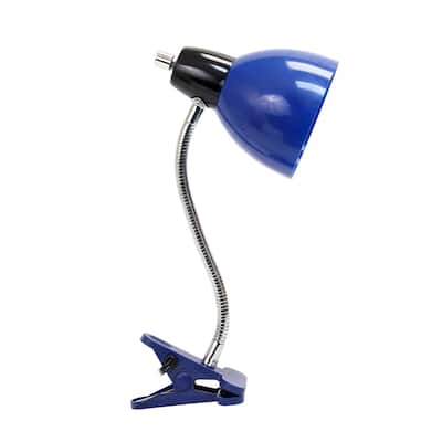 LimeLights Blue Adjustable Clip Lamp