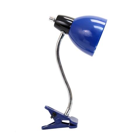 LimeLights Blue Adjustable Clip Lamp
