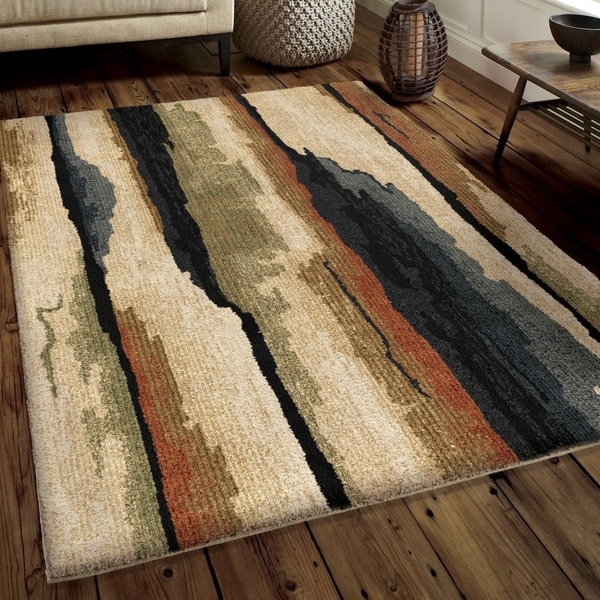 Orian Rugs Carolina Wild Rock Cliff Overstock 13841100