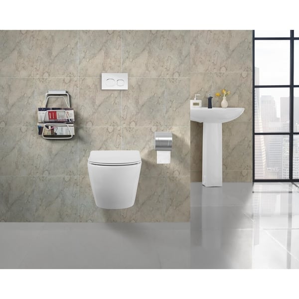 St Tropez Wall Hung Toilet Bowl White Free Shipping St Tropez Wall Hung Toilet Bowl White Free Shipping