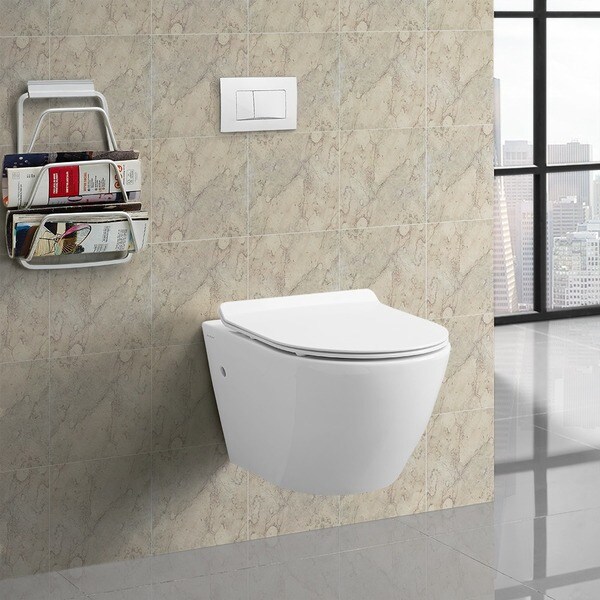 swiss madison wall hung toilet