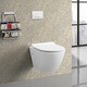 swiss madison wall hung toilet