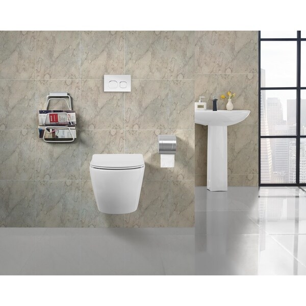 swiss madison wall hung toilet