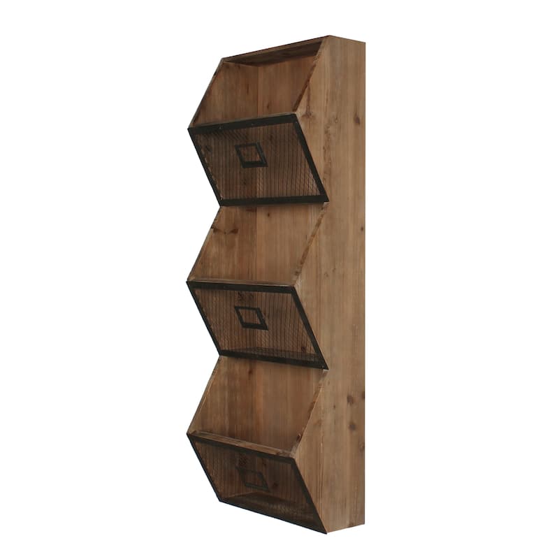 Designovation Burdock Vertical Wall Storage Pockets