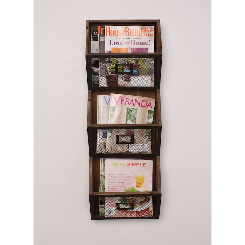 Designovation Burdock Vertical Wall Storage Pockets