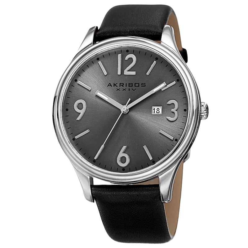 XIV Men's Quartz Multifunction Date Black Bracelet Strap Watch Set