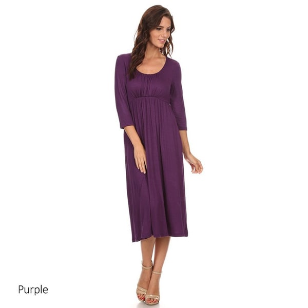 purple sundress women's