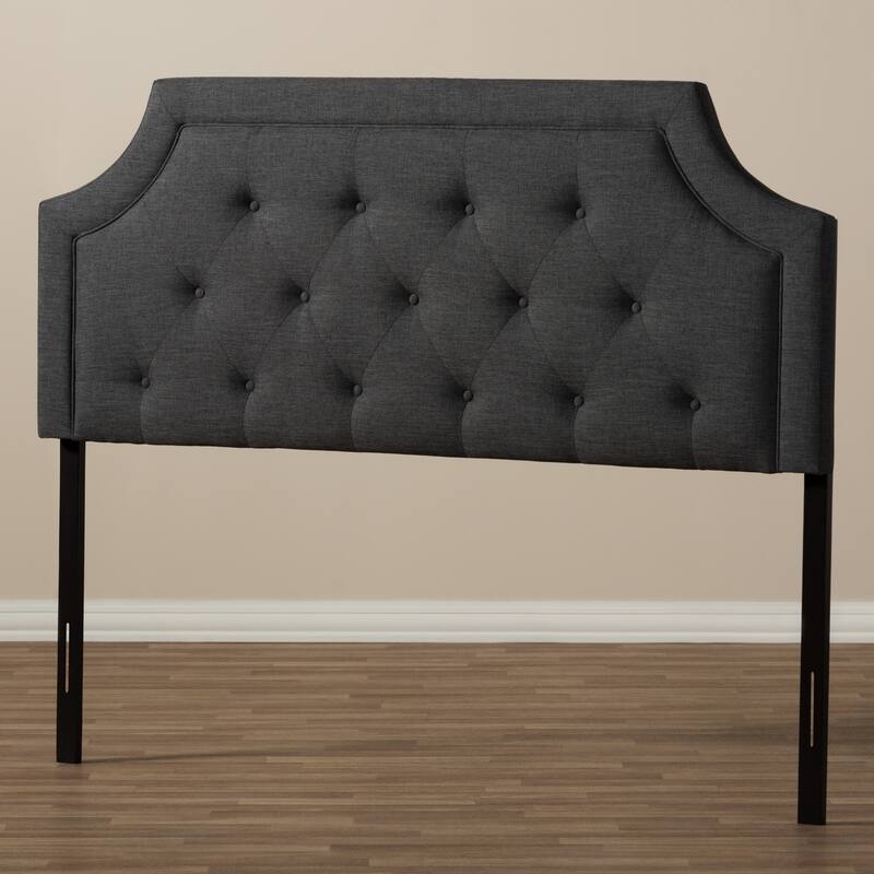 Copper Grove Webster Falls Charcoal Contemporary Headboard