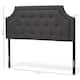Copper Grove Webster Falls Charcoal Contemporary Headboard