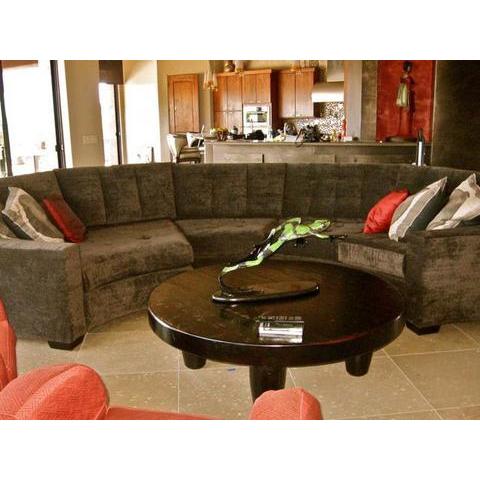 Large Rounded Sectional Sofa