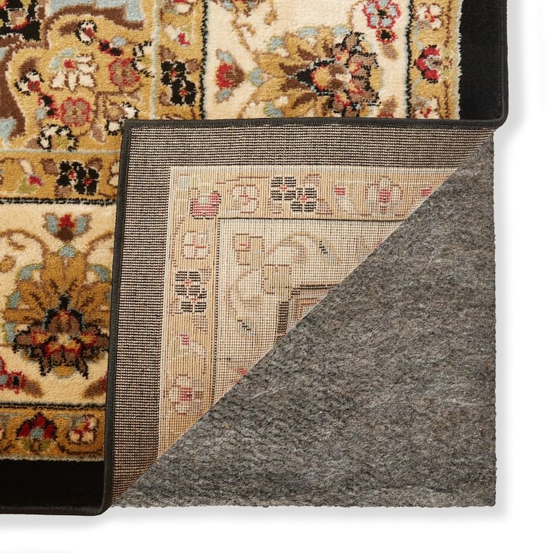 Nourison Delano Traditional Persian Medallion Border Area Rug