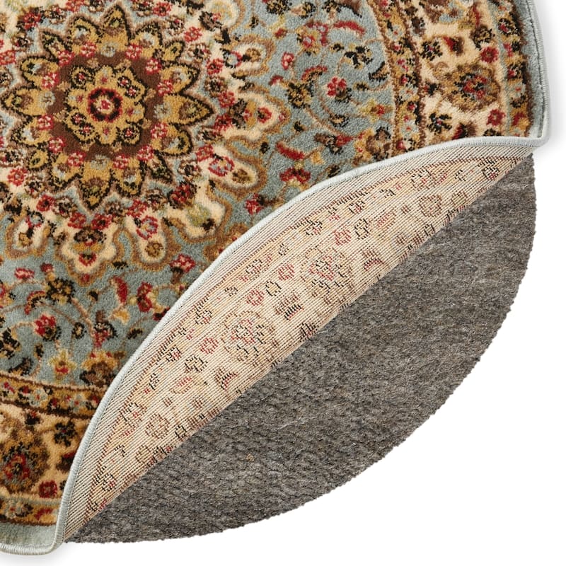 Nourison Delano Traditional Persian Medallion Border Area Rug