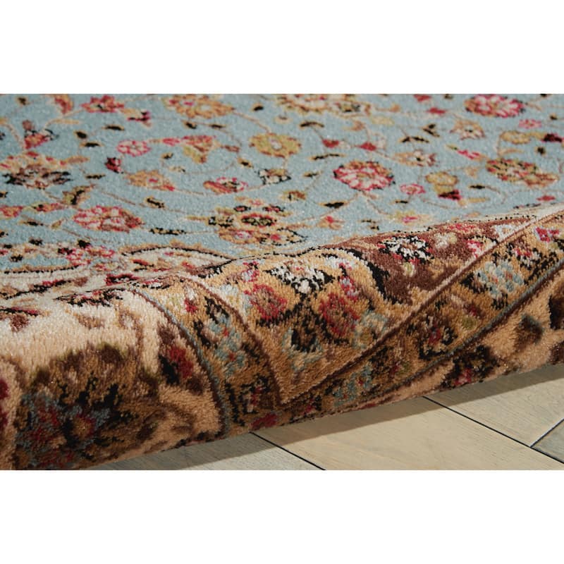 Nourison Delano Traditional Persian Medallion Border Area Rug