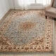 preview thumbnail 42 of 41, Nourison Delano Traditional Persian Medallion Border Area Rug 9' x 12' - Blue - Runner/Rectangle