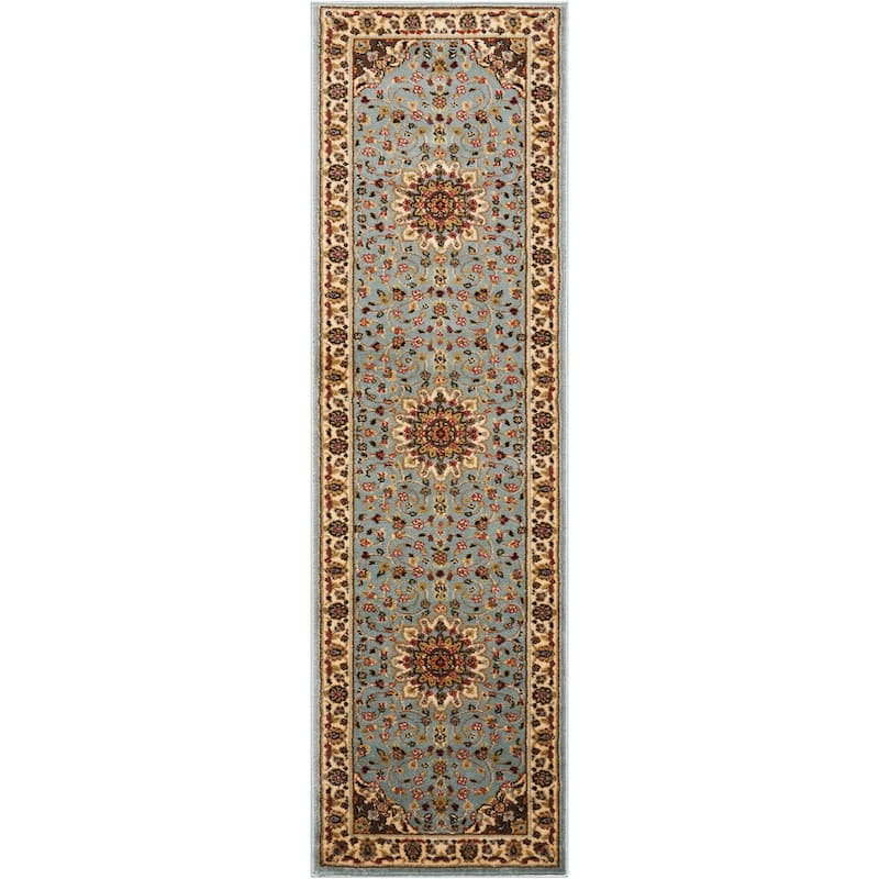 Nourison Delano Traditional Persian Medallion Border Area Rug