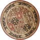 preview thumbnail 2 of 25, Nourison Delano Persian Border Area Rug 3'4" Round - Multi - Runner/Round