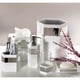 preview thumbnail 2 of 3, Quilted Mirror 6-piece Bath Accessory Set