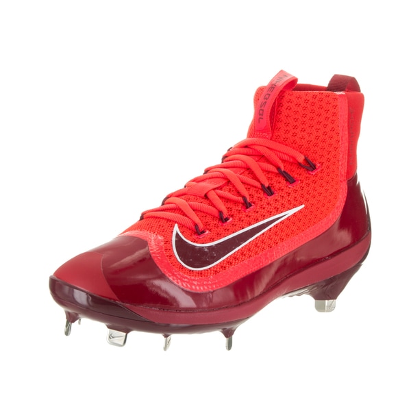 red baseball boots