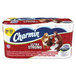 Toilet Tissue Online At Our Best Restroom Charmin Ultra Strong Bathroom Tissue 2 Ply White 154 Sheets Roll 16 Rolls