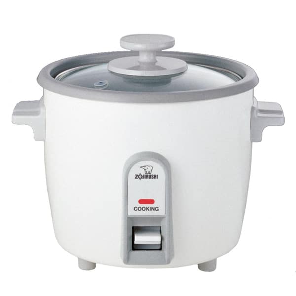 Brentwood 10 Cup Rice Cooker / Non-Stick with Steamer in White