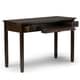 preview thumbnail 20 of 38, WYNDENHALL Norfolk Solid Wood Transitional Writing Office Desk