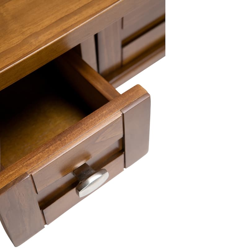 WYNDENHALL Norfolk Solid Wood Transitional Writing Office Desk