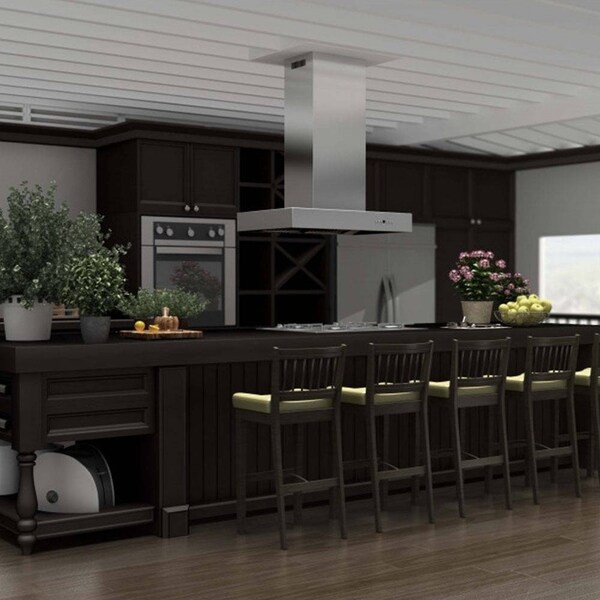 Zline 42 Inch 1200 Cfm Professional Island Mount Stainless Zline 42 Inch 1200 Cfm Professional Island Mount Stainless Steel Range Hood