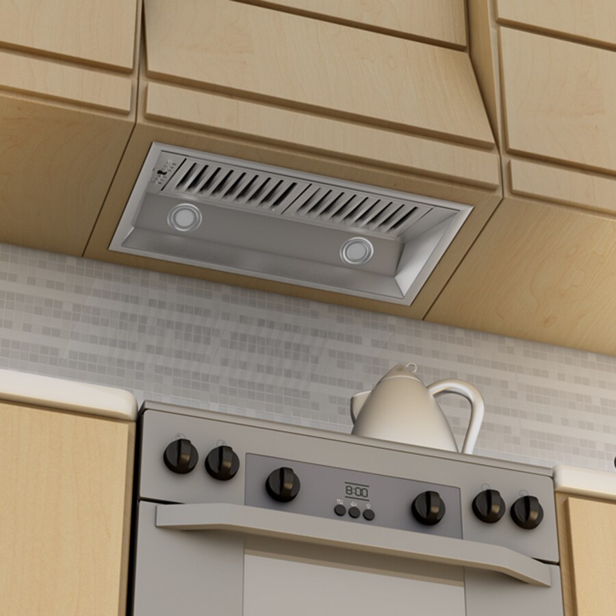 Shop Zline 28 In Range Hood Insert In Stainless Steel 695 28