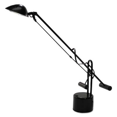 Ledu Counter-Balanced Halogen Desk Lamp 22 inches Reach Black