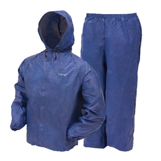 Frogg Toggs Youth Ultra-Lite Blue Rain Suit