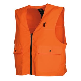 Browning Safety Blaze Orange/Black Overlay Vest
