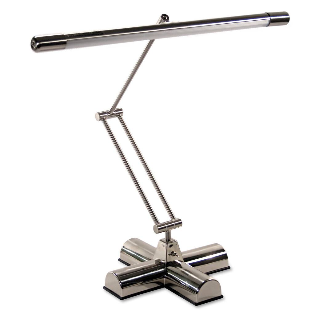 Ledu Full Spectrum Adjustable Desk Lamp 21 inches High Brushed Steel