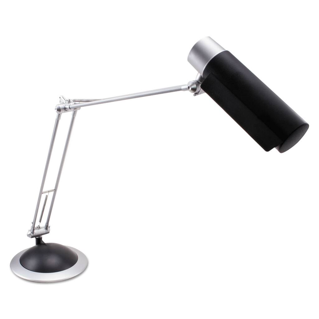 Ledu Full Spectrum Cable Suspension Desk Lamp 30-1/2-inch High Black/Silver
