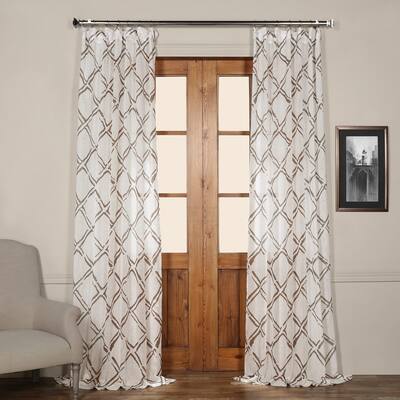 Buy Gold Dry Clean Sheer Curtains Online At Overstock Our Best