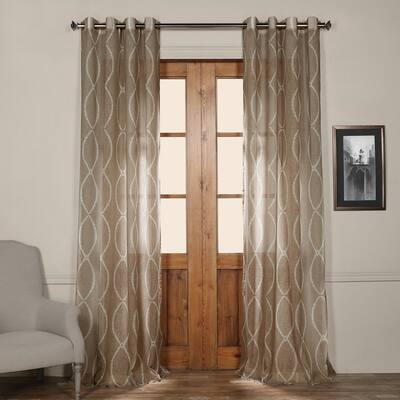 Buy 108 Inches Geometric Curtains Drapes Online At Overstock