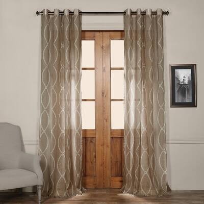 Buy Beige 84 Inches Sheer Curtains Online At Overstock Our Best