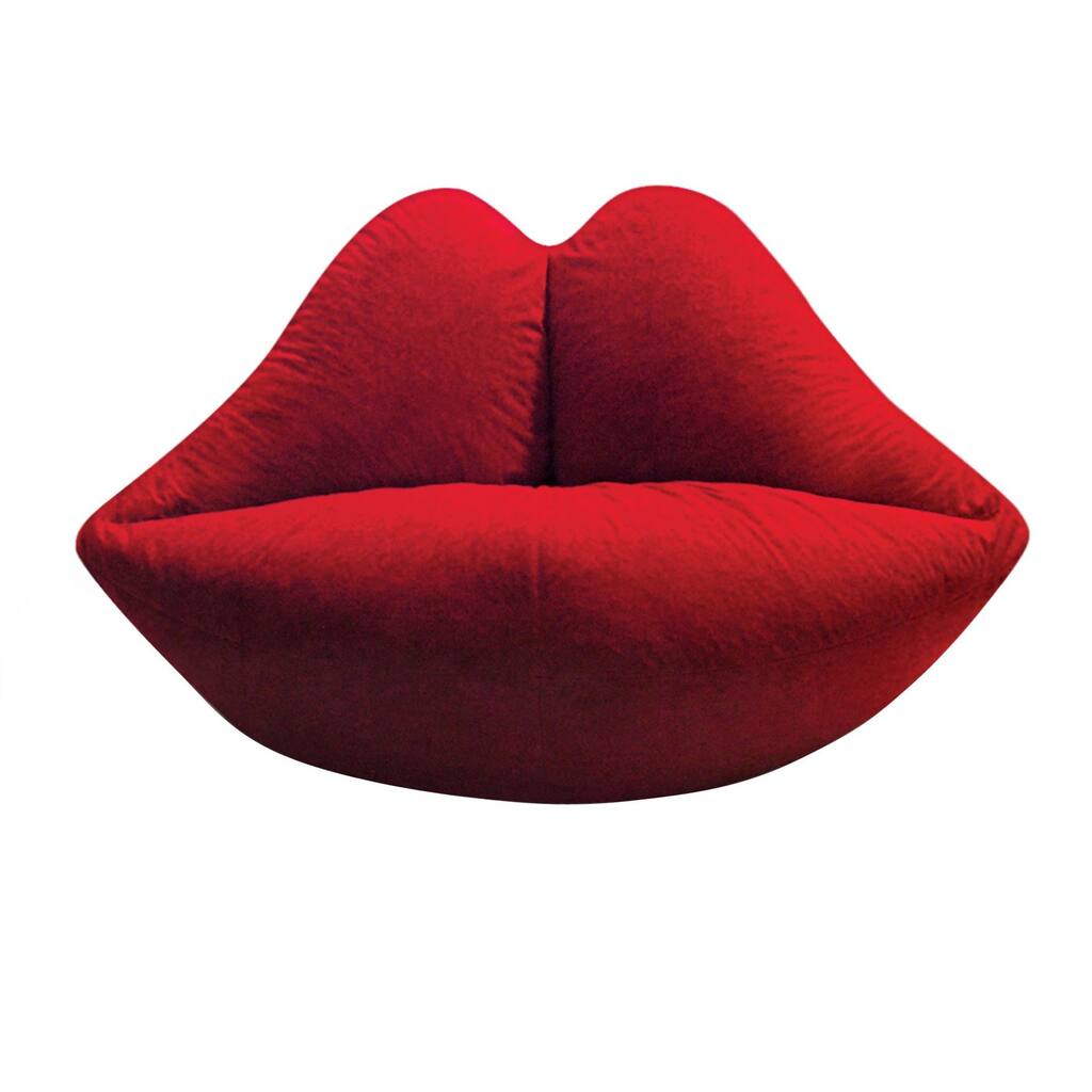 Jordan Manufacturing Novelty Lips Red Bean Bag