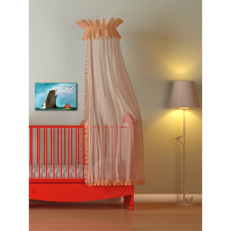 Marmont Hill - 'Campfire Songs' by Andrea Doss Painting Print on Wrapped Canvas - Multi-Color