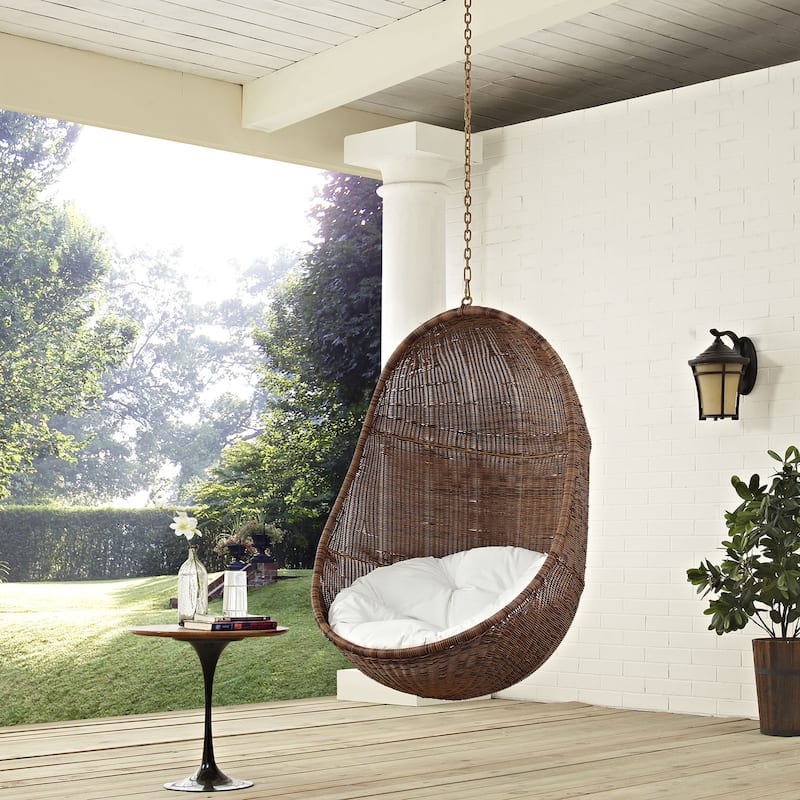 Modway Bean Outdoor Patio Swing Chair