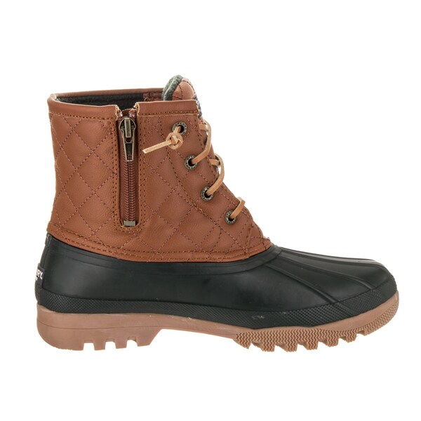 sperry women's gosling quilted rain boots