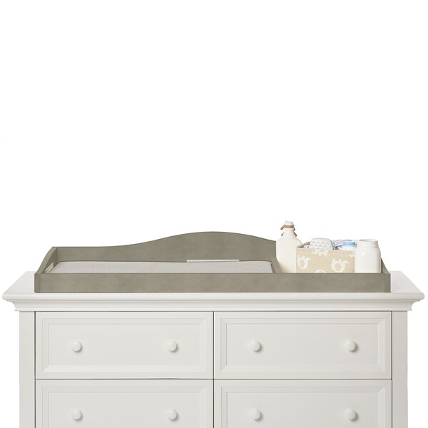 vintage grey changing table