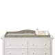 preview thumbnail 4 of 2, Evolur Fully Assembled Changing Tray, Vintage Grey