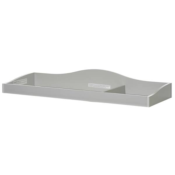 slide 2 of 4, Evolur Fully Assembled Changing Tray, Dove Grey