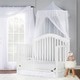 preview thumbnail 2 of 4, Dream On Me Charlotte White 5-in-1 Convertible Crib