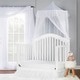 preview thumbnail 3 of 4, Dream On Me Charlotte White 5-in-1 Convertible Crib