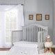 preview thumbnail 3 of 6, Dream On Me Charlotte Wood Grey 5-in-1 Convertible Crib