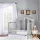 preview thumbnail 2 of 6, Dream On Me Charlotte Wood Grey 5-in-1 Convertible Crib