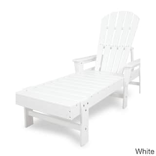 White Polywood Outdoor Chaise Lounges Online At Polywood South Beach Chaise Lounge