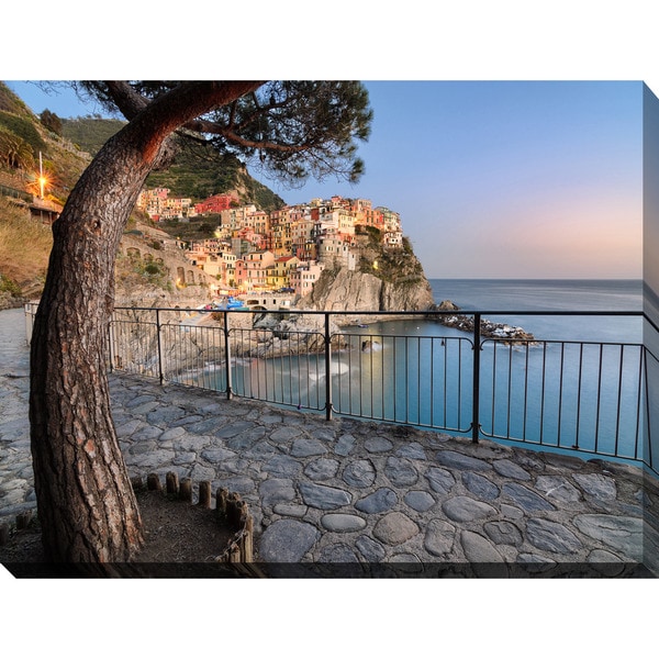 Shop Manarola La Spezia Liguria Italy Giclee Print Canvas Wall Art Overstock