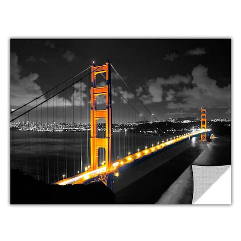 ArtAppealz Revolver Ocelot's 'San Fransisco Bridge I' Removable Wall Art Mural